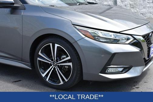 Gray 2021 Nissan Sentra SR