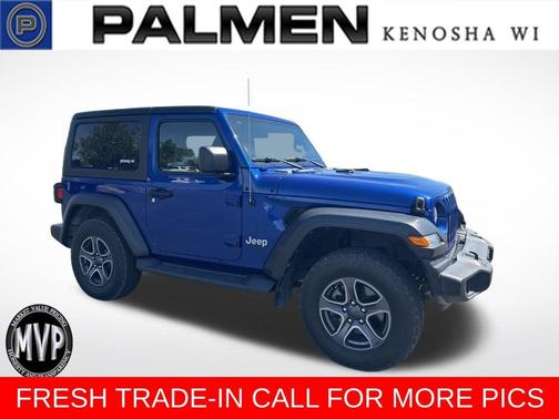 Ocean Blue Metallic 2019 Jeep Wrangler Sport