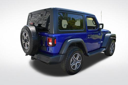 Ocean Blue Metallic 2019 Jeep Wrangler Sport
