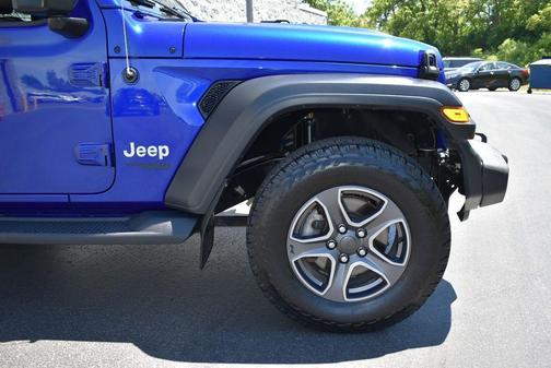 Ocean Blue Metallic 2019 Jeep Wrangler Sport