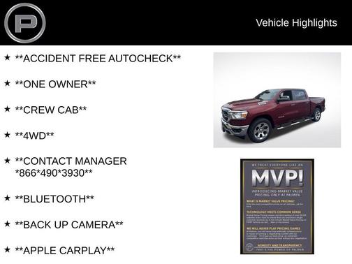 2019 RAM 1500 Big Horn
