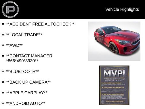 2018 Kia Stinger GT2