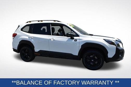 Crystal White Pearl 2024 Subaru Forester Wilderness