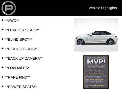 2018 Mercedes-Benz C-Class C 300 4MATIC