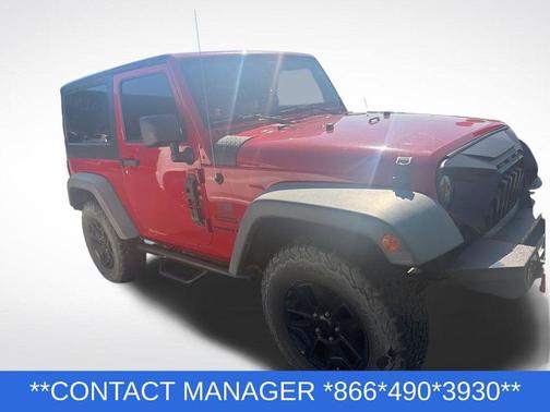 Flame Red Clearcoat 2014 Jeep Wrangler Sport