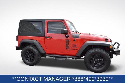 Flame Red Clearcoat 2014 Jeep Wrangler Sport