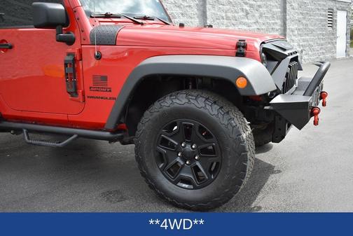 Flame Red Clearcoat 2014 Jeep Wrangler Sport