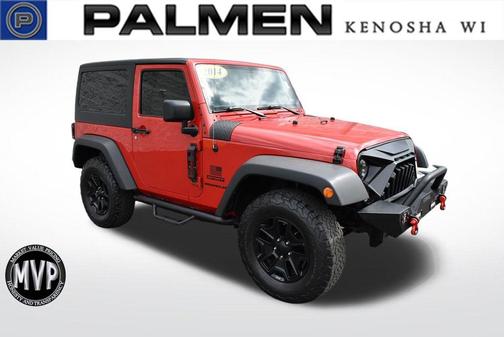 Flame Red Clearcoat 2014 Jeep Wrangler Sport