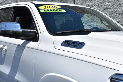 Bright White Clearcoat 2026 RAM 1500 Laramie