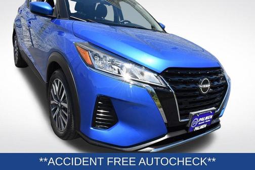 Electric Blue Metallic 2022 Nissan Kicks SV
