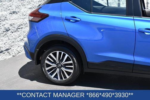 Electric Blue Metallic 2022 Nissan Kicks SV