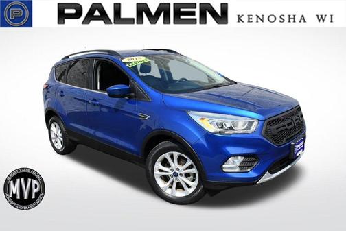 Lightning Blue Metallic 2018 Ford Escape SEL