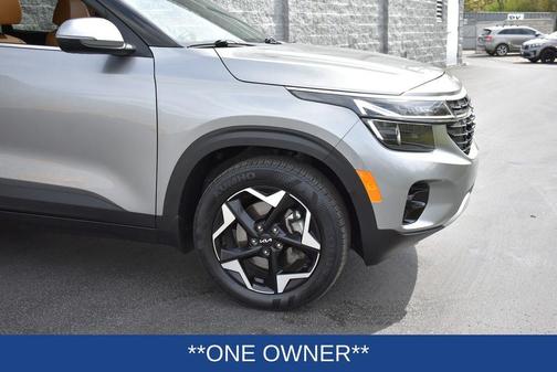 Steel Gray 2024 Kia Seltos EX