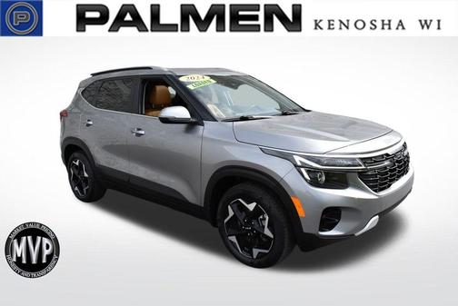 Steel Gray 2024 Kia Seltos EX