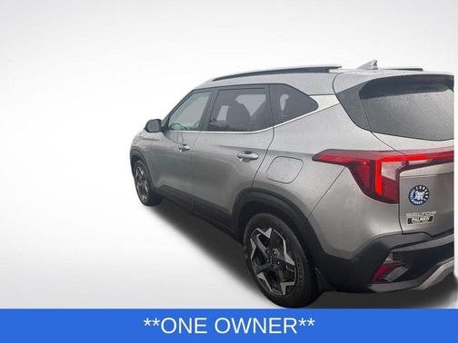 Steel Gray 2024 Kia Seltos EX