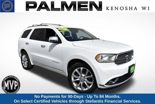White Knuckle Clearcoat 2017 Dodge Durango Citadel
