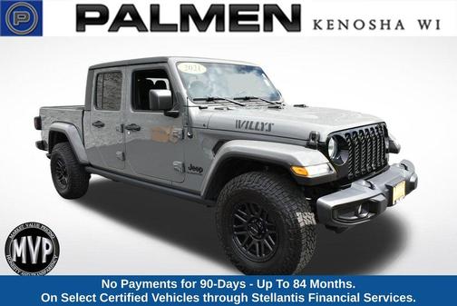 Sting Gray Clearcoat 2021 Jeep Gladiator Sport