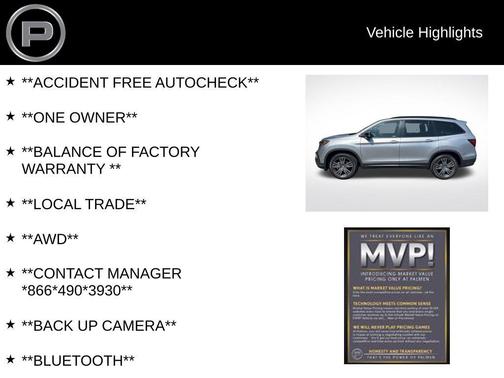 2022 Honda Pilot Sport