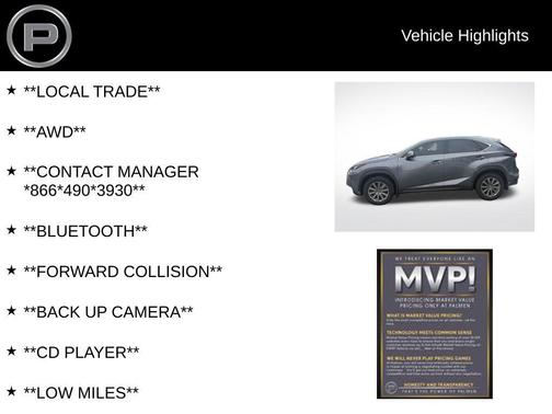 Silver 2019 Lexus NX 300