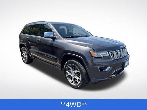 Granite Crystal Clearcoat Metallic 2021 Jeep Grand Cherokee Overland
