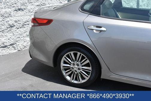 Titanium Silver 2017 Kia Optima SXL Turbo