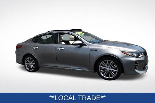 Titanium Silver 2017 Kia Optima SXL Turbo