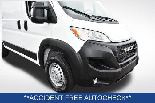 Bright White Clearcoat 2025 RAM ProMaster 2500