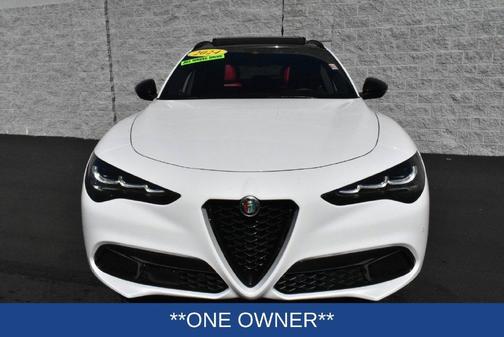 Alfa White 2024 Alfa Romeo Stelvio Veloce