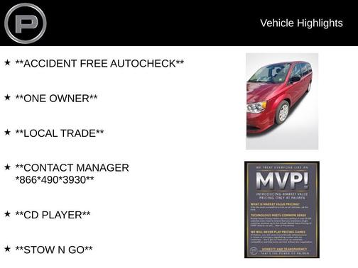 2014 Dodge Grand Caravan AVP/SE