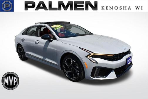 Wolf Gray 2025 Kia K5 GT-Line