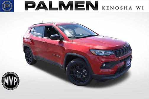 Red 2026 Jeep Compass Latitude