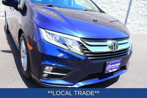 Blue 2019 Honda Odyssey EX