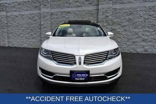 White Platinum Clearcoat Metallic 2017 Lincoln MKX Reserve