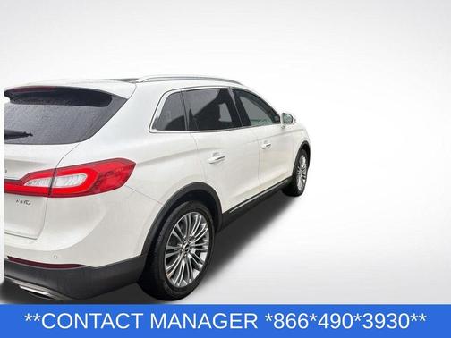 White Platinum Clearcoat Metallic 2017 Lincoln MKX Reserve