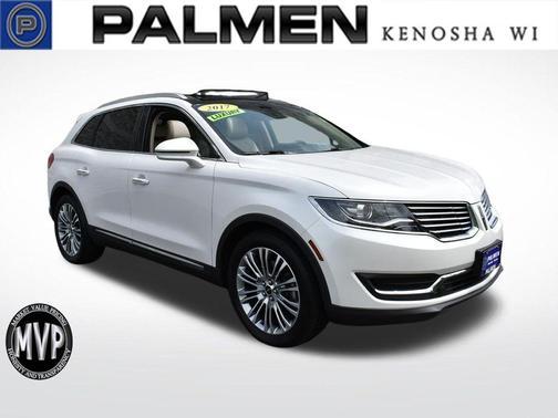White Platinum Clearcoat Metallic 2017 Lincoln MKX Reserve