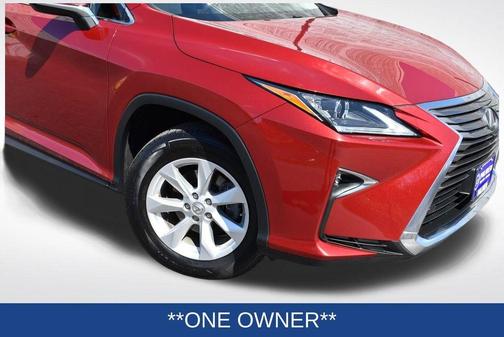 Red 2016 Lexus RX 350 350
