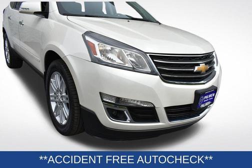 White Diamond Clearcoat 2015 Chevrolet Traverse 1LT