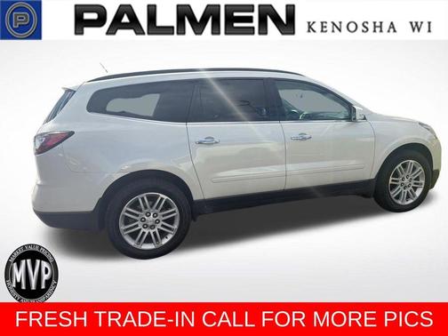 White Diamond Clearcoat 2015 Chevrolet Traverse 1LT