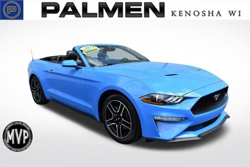 Grabber Blue 2023 Ford Mustang EcoBoost Premium