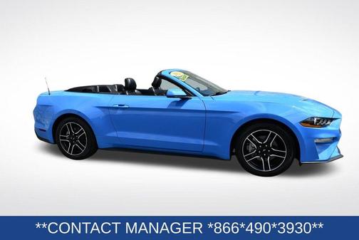 Grabber Blue 2023 Ford Mustang EcoBoost Premium