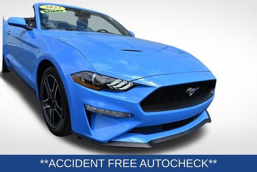 Grabber Blue 2023 Ford Mustang EcoBoost Premium