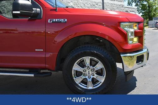 Ruby Red Metallic 2017 Ford F-150 XLT