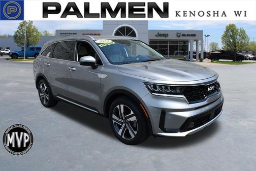 Steel Gray 2023 Kia Sorento Hybrid EX