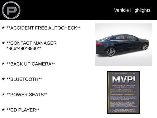 2017 Ford Fusion SE