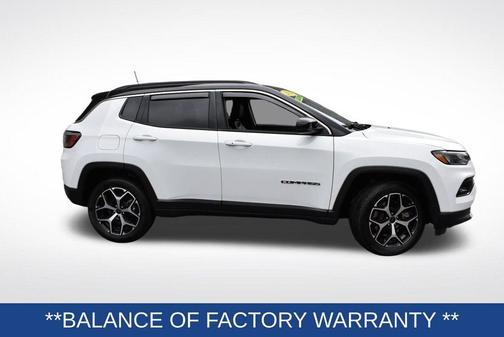 Bright White Clearcoat 2025 Jeep Compass Limited