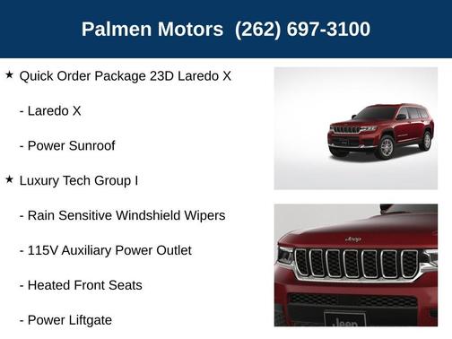 2025 Jeep Grand Cherokee L Laredo