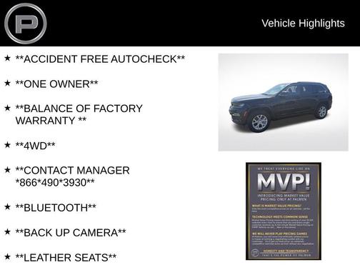 Diamond Black 2023 Jeep Grand Cherokee Limited