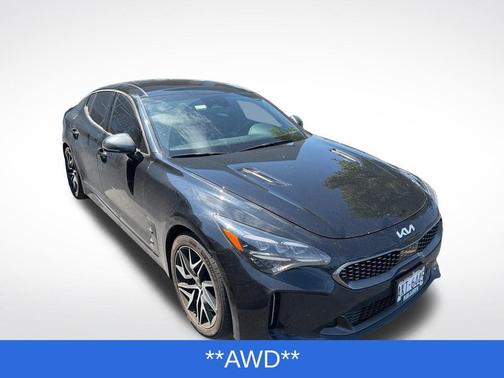 Aurora Black 2022 Kia Stinger GT-Line