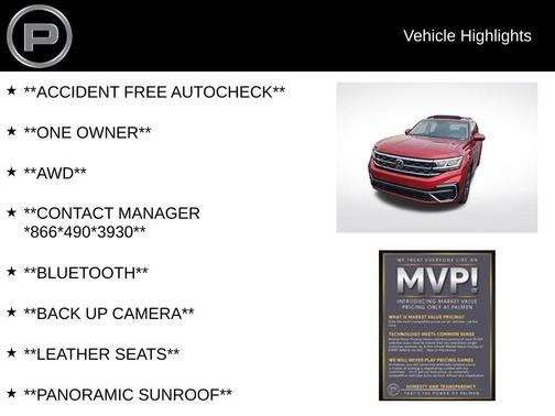 2021 Volkswagen Atlas 3.6 V6 SE w/ Technology R-Line