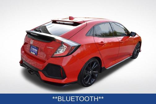 Red 2019 Honda Civic Sport